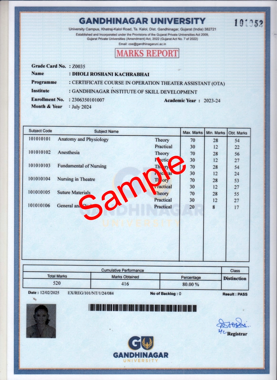 Naturayog Certificate